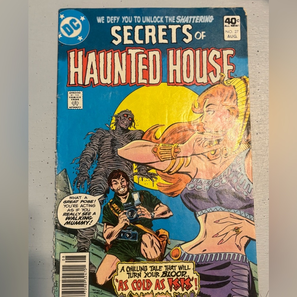 Vintage Secrets Of Haunted House #27, August 1980 DC Comics